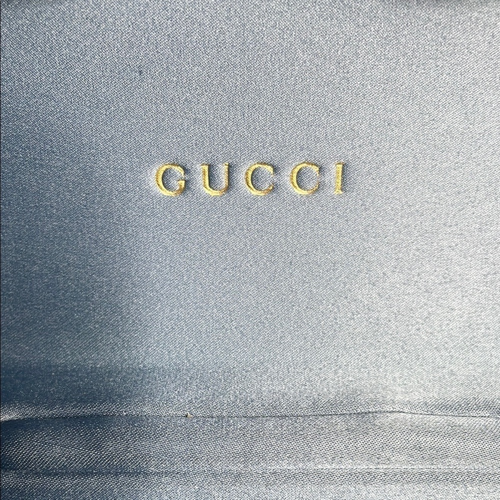 GUCCI Black Velvet Eyeglass Case - Picture 4 of 4